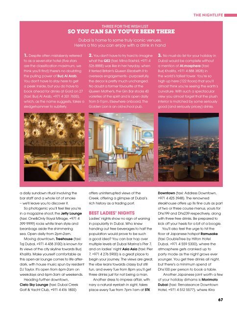 DXB City Expert July/August 2019