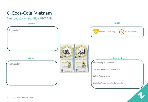 Zenith Global Dairy Innovation Report 2019