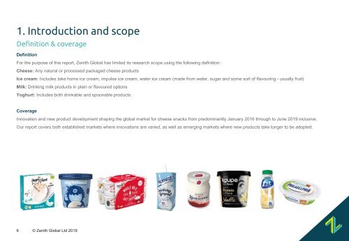 Zenith Global Dairy Innovation Report 2019