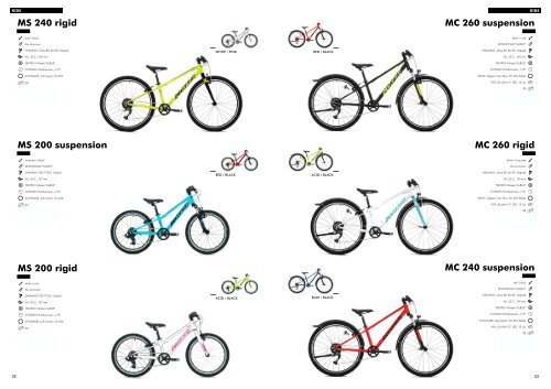 CONWAY Bikes 2020 - Pre-catalogo