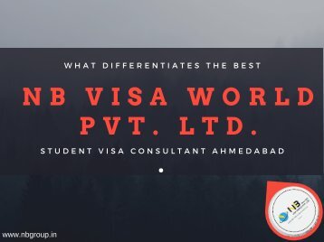 Study Abroad Student Visa Consultants in Ahmedabad: NB Group