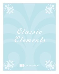 CLASSIC ELEMENTS COLLECTION 2019