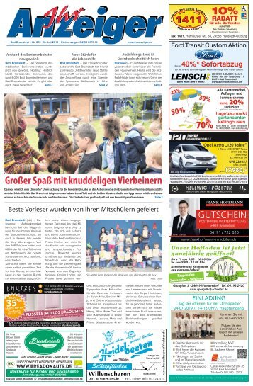 Ihr Anzeiger Bad Bramstedt 29 2019