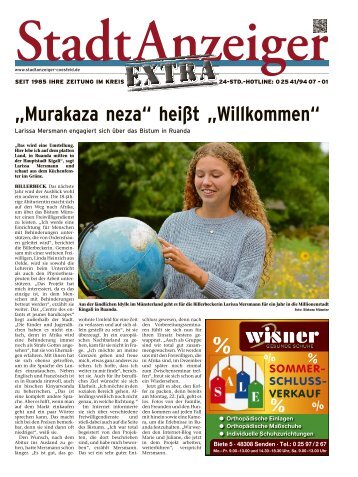 Stadtanzeiger Extra kw 29