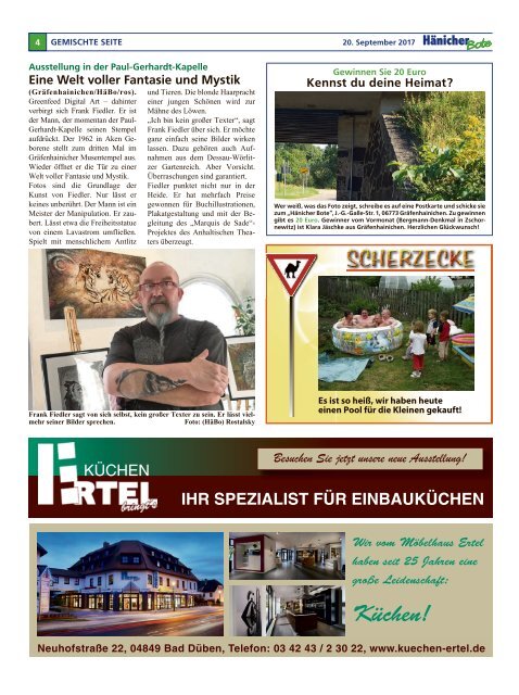 Hänicher Bote | September-Ausgabe 2017