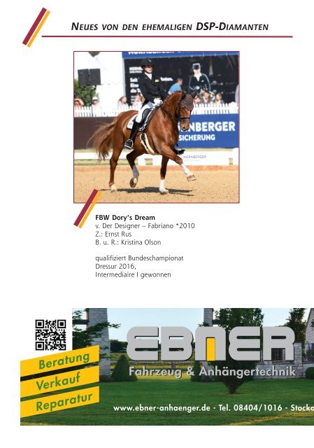 Elite-Auktionsfohlenkatalog Nördlingen 2019