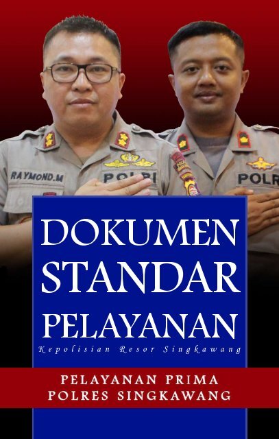 STANDAR PELAYANAN POLRES SINGKAWANG 2019