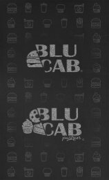 BLUCAB MENU