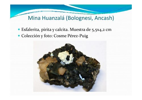 MINAS Y MINERALES DE PERÚ