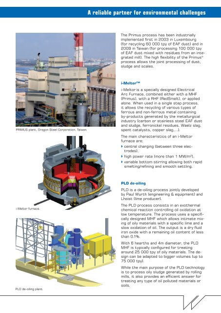 Recycling Technologies RedSmelt - Paul Wurth