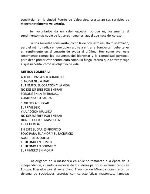 Homenaje a Bomberos de la Logia Masónica de Temuco