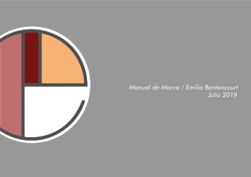 Manual de marca  Emilia Bentancourt