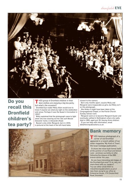 Dronfield Eye Issue 166 August 2019