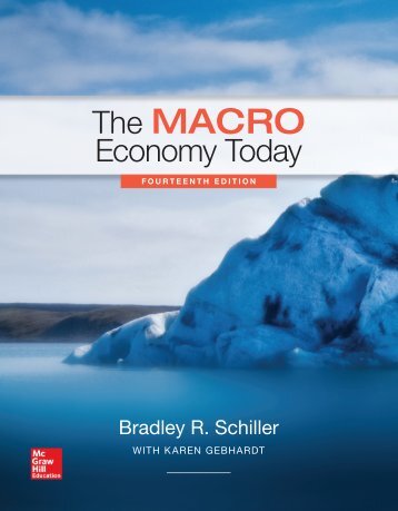 The Macro Economy Today 14th Edition Bradley Schiller