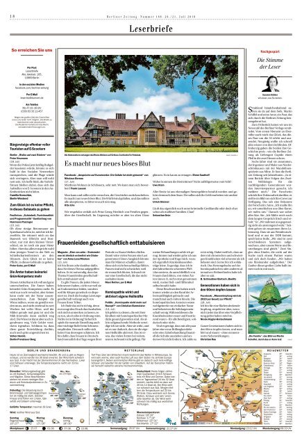 Berliner Zeitung 20.07.2019