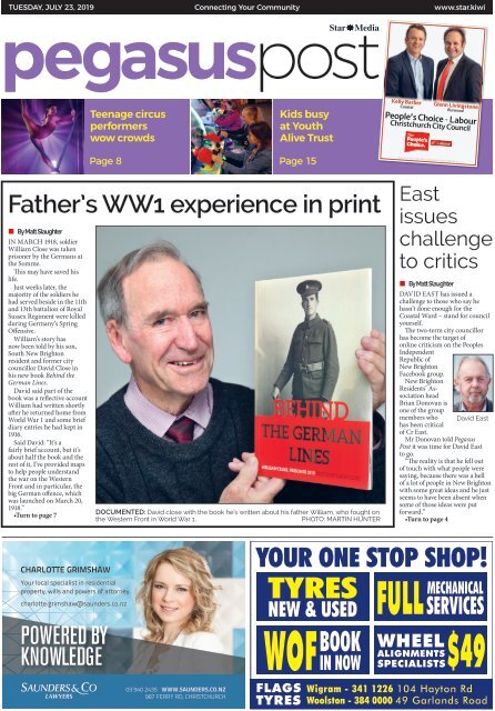 Pegasus Post: July 23, 2019
