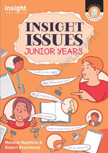 Insight Issues Junior Years - SAMPLE PAGES
