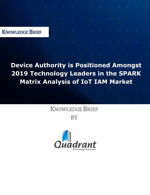 Knowledge-Brief_Device-Authority_IoT-Identity-Access-Management_2019