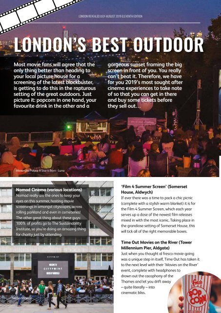 London Revealed - Issue 11 - July & August 2019 