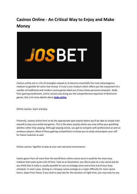Gamble Online Make Money Gamble Online Make Money