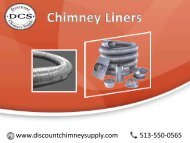 Best chimney liners are available for your home - Discount Chimney Supply Inc.