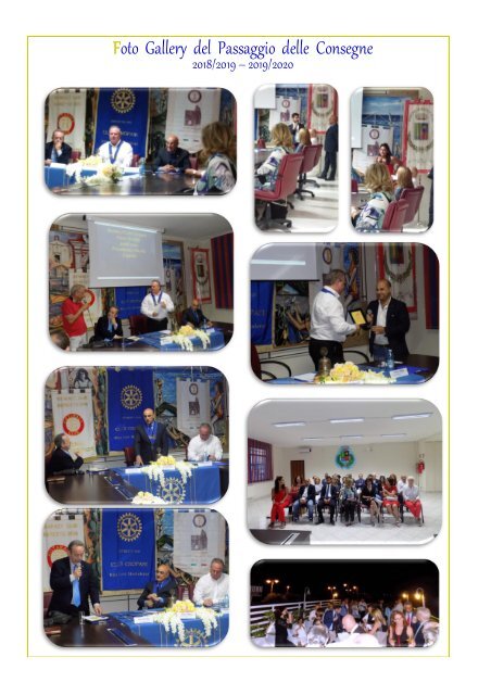 Notiziario Rotary Club Cropani Anno III n° 1 luglio-agosto 2019