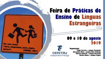 feira linguas programa