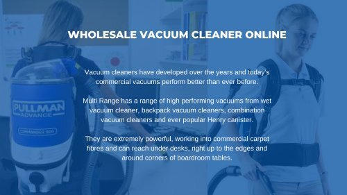 Henry Vacuum Cleaner By Multi Range