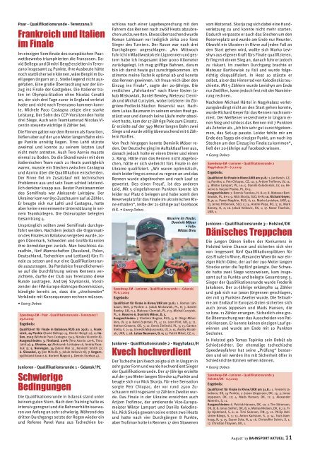 Bahnsport o8/2019