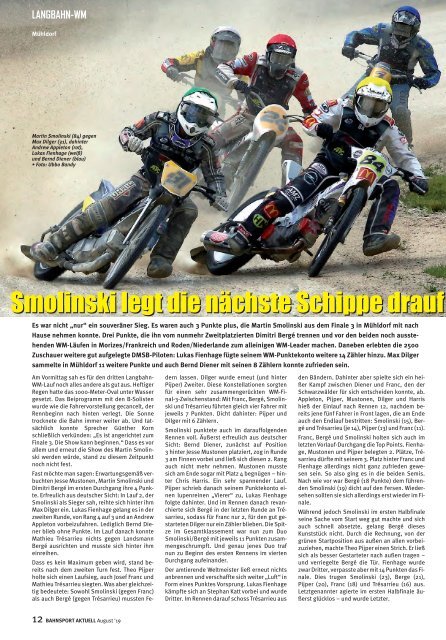 Bahnsport o8/2019