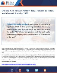 Oil and Gas Packer Market Size and Growth Rate by 2025