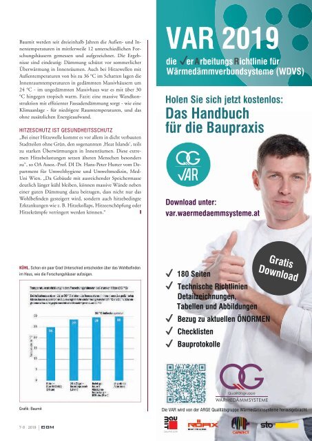 2019-7-8 OEBM Der Österreichische Baustoffmarkt - PCI Durapox - Fugen ganz nach Ihrem Geschmack