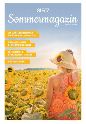 GLEITZ Sommermagazin 25.07.19