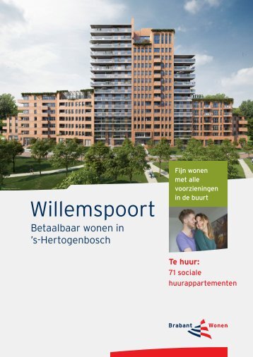 Verhuurbrochure Willemspoort ’s-Hertogenbosch