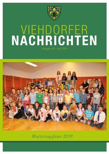 Viehdorfer Nachrichten Juli 2019