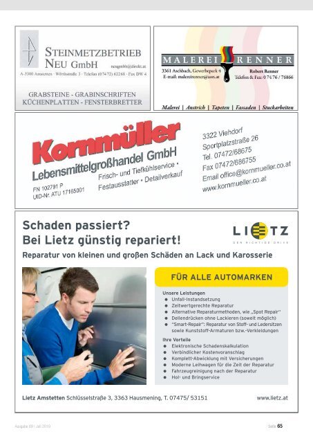 Viehdorfer Nachrichten Juli 2019