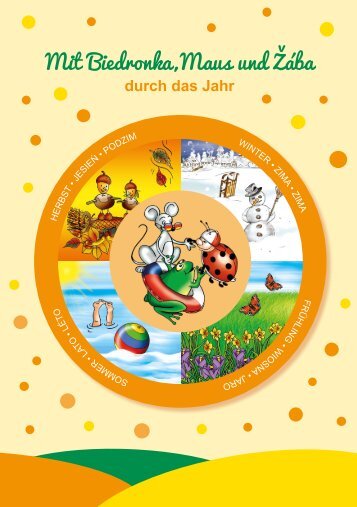 Broschüre "Mit Biedronka, Maus und Zaba"