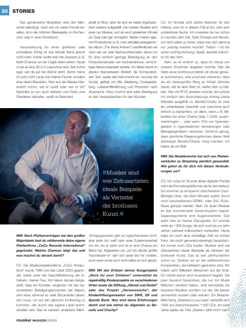 Musiker Magazin 2/2019