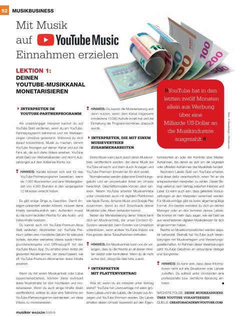 Musiker Magazin 2/2019