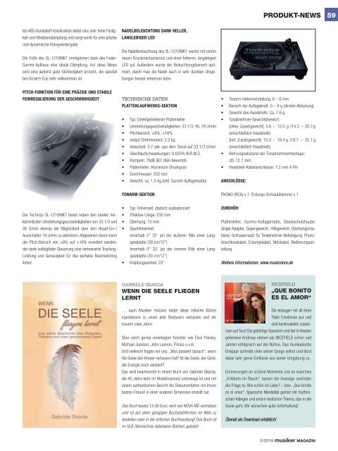 Musiker Magazin 2/2019