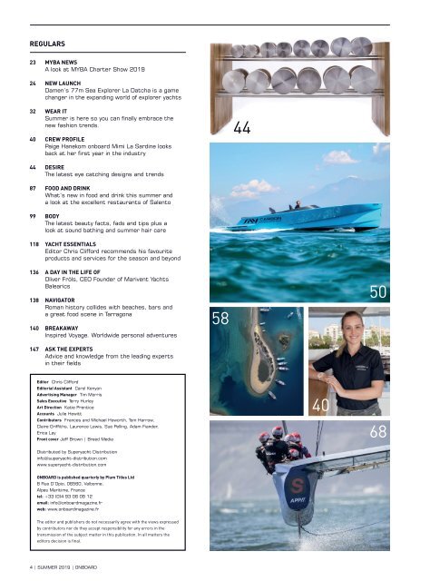 ONBOARD Magazine summer 2019