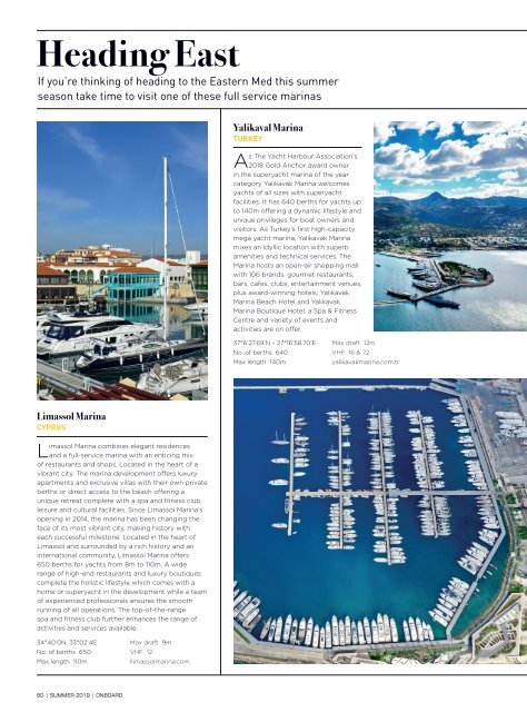 ONBOARD Magazine summer 2019