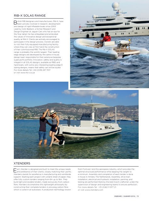 ONBOARD Magazine summer 2019