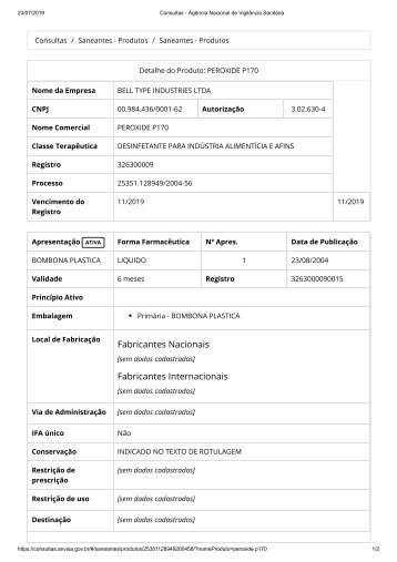 Peroxide P170