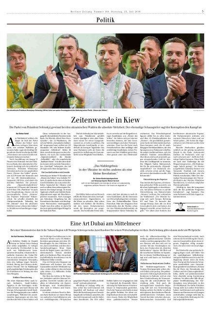 Berliner Zeitung 23.07.2019