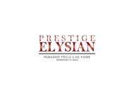 Prestige Elysian Broucher By Prestige Constructions