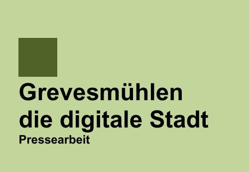 Digitale Stadt