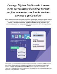 Catalogo online eCommerce Trizero presenta il Catalogo Digitale Multicanale