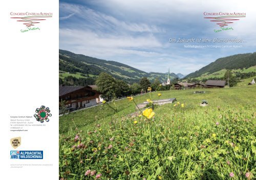 Congress Centrum Alpbach | Nachhaltigkeitsbericht