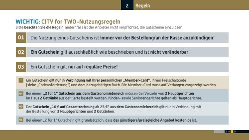 CITY for TWO OSNABRÜCK | Limitierte Ausgabe 2020